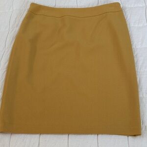 Bar III Mustard Pencil Skirt